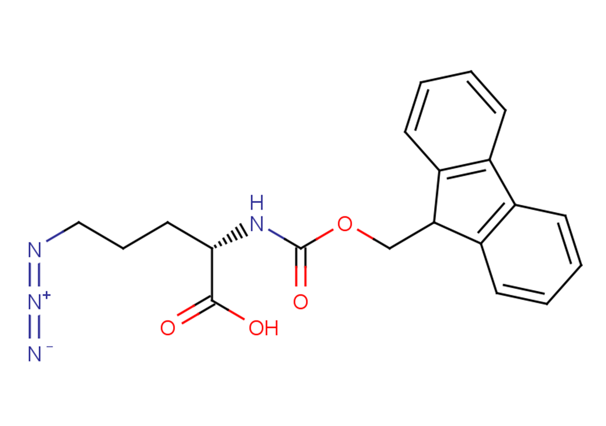 (2S)-5-azido-2-{[(9H-fluoren-9-ylmethoxy)carbonyl]amino}pentanoic acid