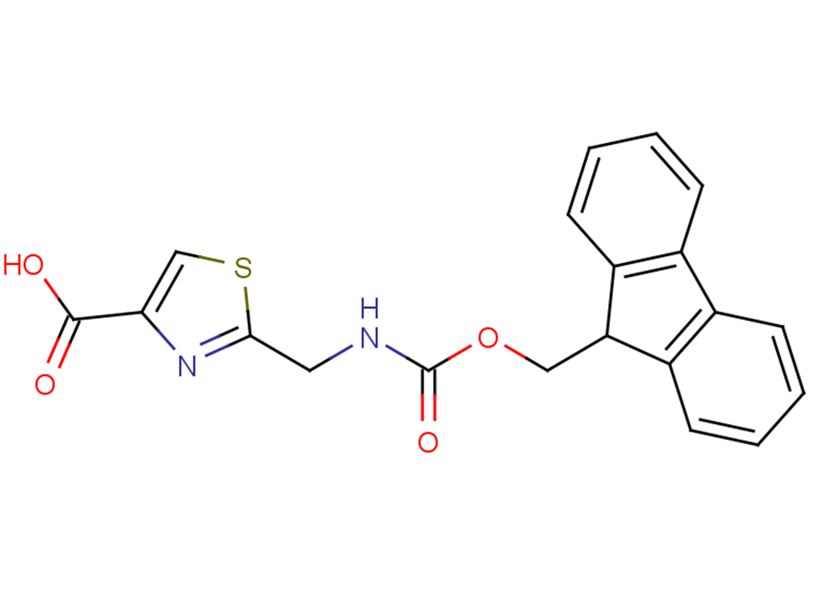 2-({[(9H-fluoren-9-ylmethoxy)carbonyl]amino}methyl)-1,3-thiazole-4-carboxylic acid