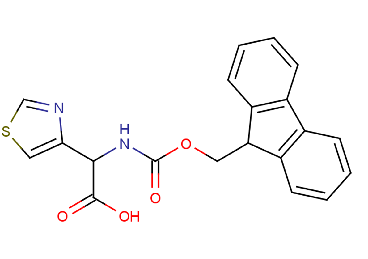 2-{[(9H-fluoren-9-ylmethoxy)carbonyl]amino}-2-(1,3-thiazol-4-yl)acetic acid