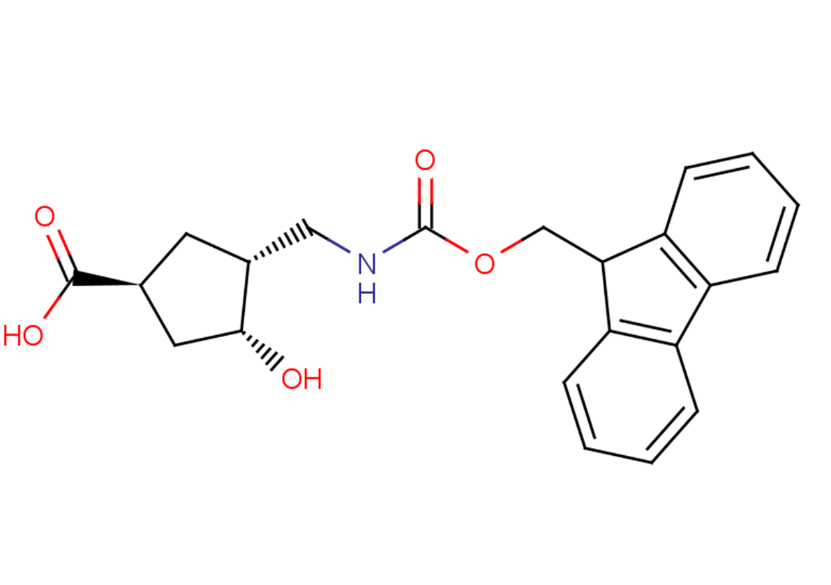 (1S,3R,4R)-3-({[(9H-fluoren-9-ylmethoxy)carbonyl]amino}methyl)-4-hydroxycyclopentane-1-carboxylic acid