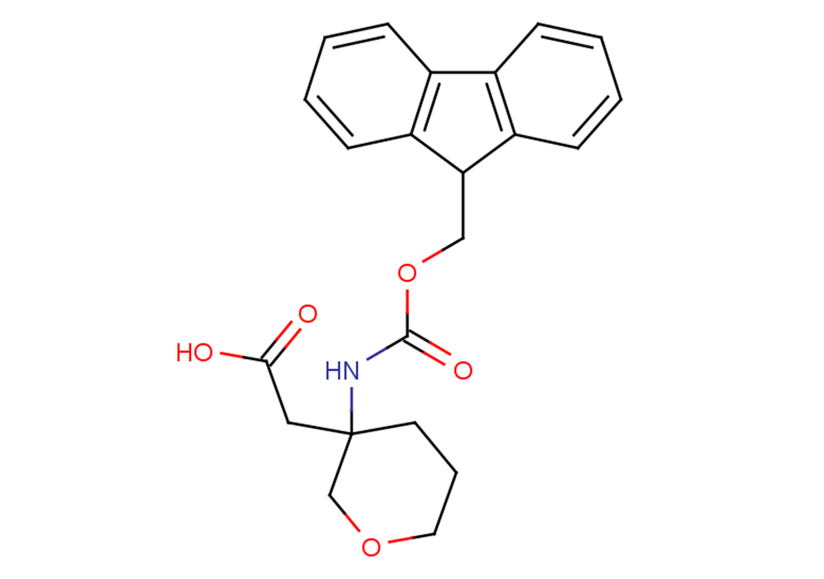 2-(3-{[(9H-fluoren-9-ylmethoxy)carbonyl]amino}oxan-3-yl)acetic acid