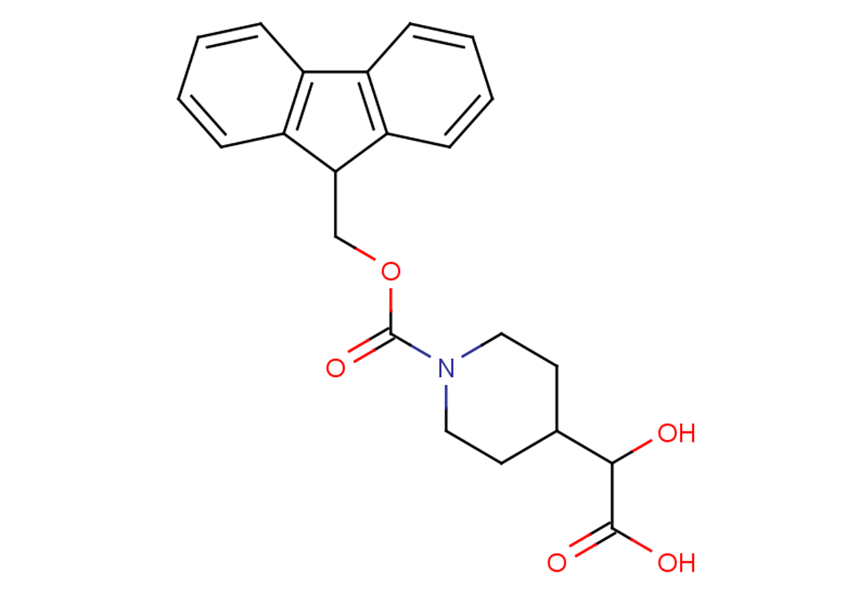 2-{1-[(9H-fluoren-9-ylmethoxy)carbonyl]piperidin-4-yl}-2-hydroxyacetic acid