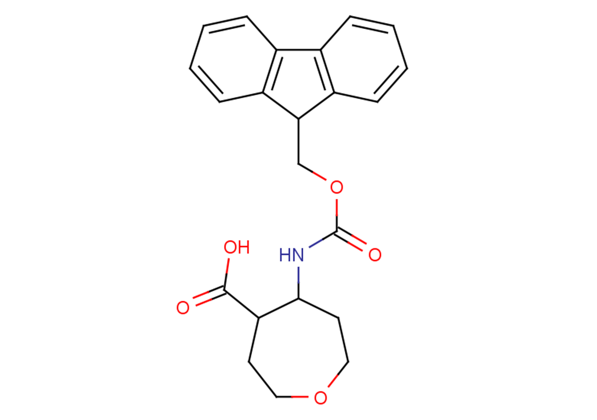 5-{[(9H-fluoren-9-ylmethoxy)carbonyl]amino}oxepane-4-carboxylic acid