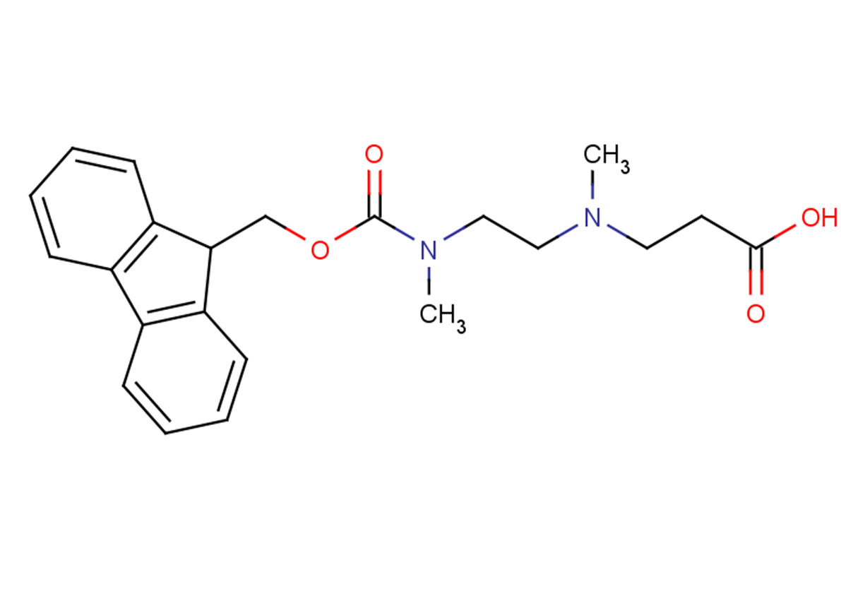 3-[(2-{[(9H-fluoren-9-ylmethoxy)carbonyl](methyl)amino}ethyl)(methyl)amino]propanoic acid