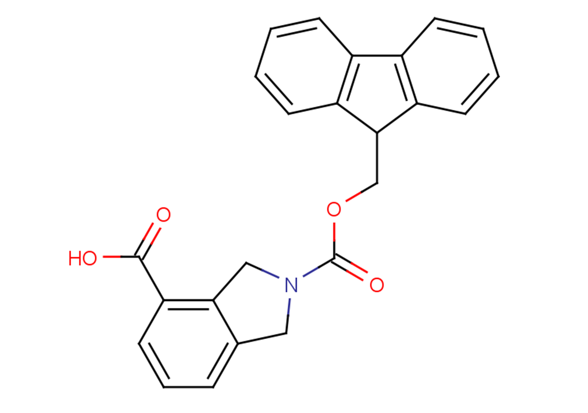 2-[(9H-fluoren-9-ylmethoxy)carbonyl]-2,3-dihydro-1H-isoindole-4-carboxylic acid