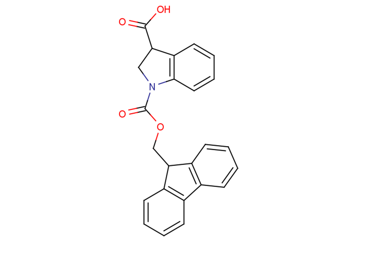 1-[(9H-fluoren-9-ylmethoxy)carbonyl]-2,3-dihydro-1H-indole-3-carboxylic acid