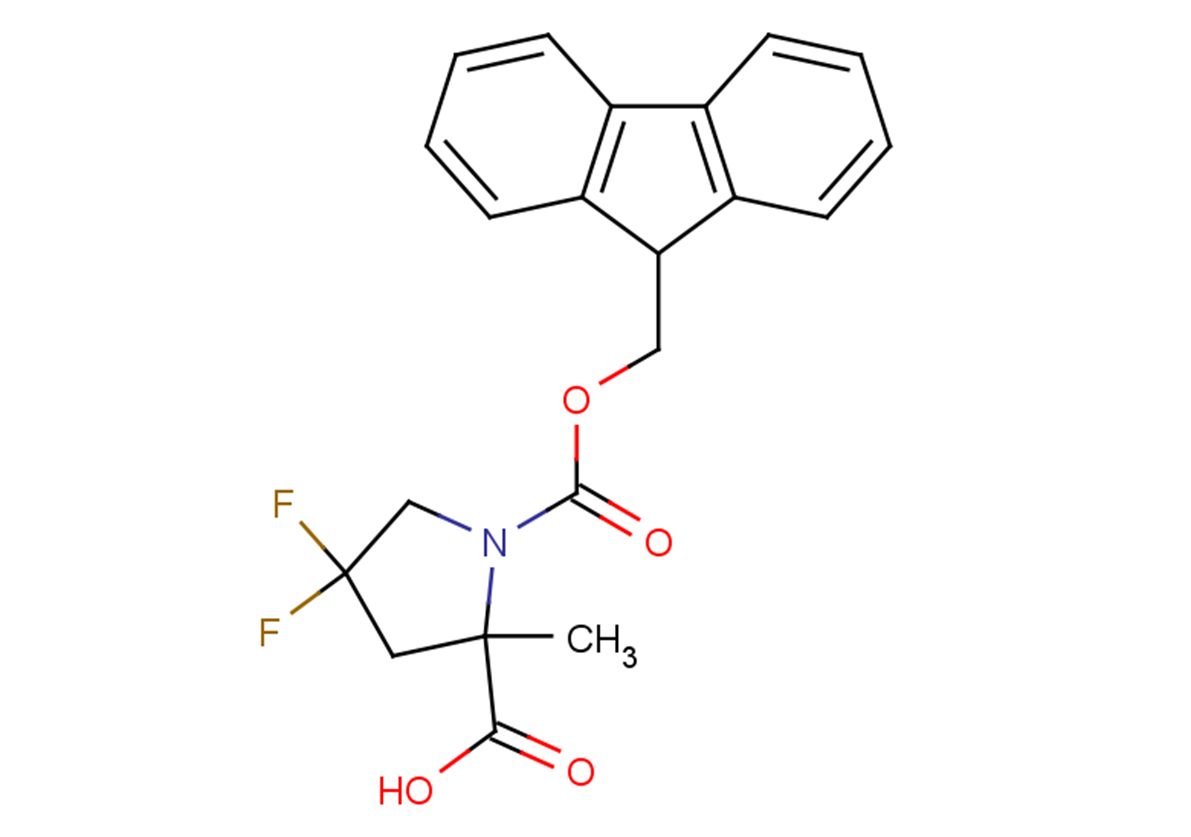 1-[(9H-fluoren-9-ylmethoxy)carbonyl]-4,4-difluoro-2-methylpyrrolidine-2-carboxylic acid
