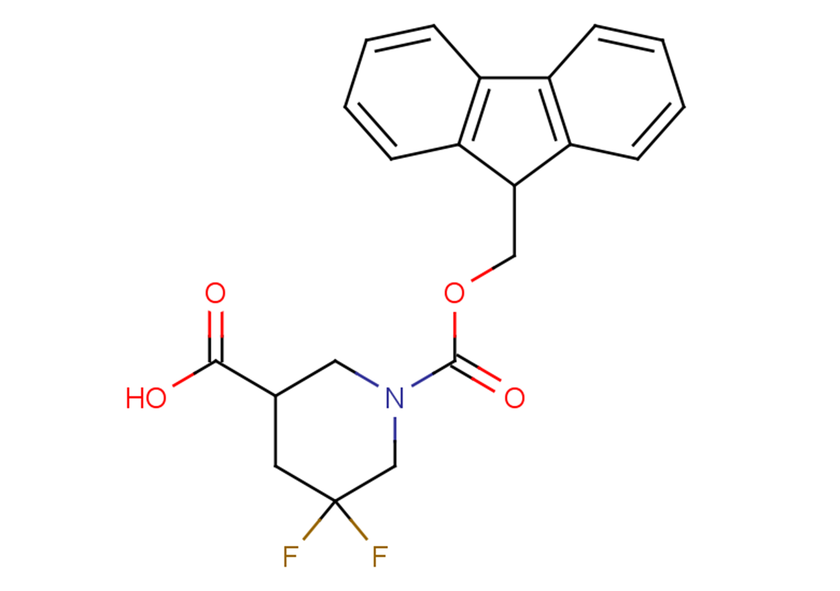 1-[(9H-fluoren-9-ylmethoxy)carbonyl]-5,5-difluoropiperidine-3-carboxylic acid
