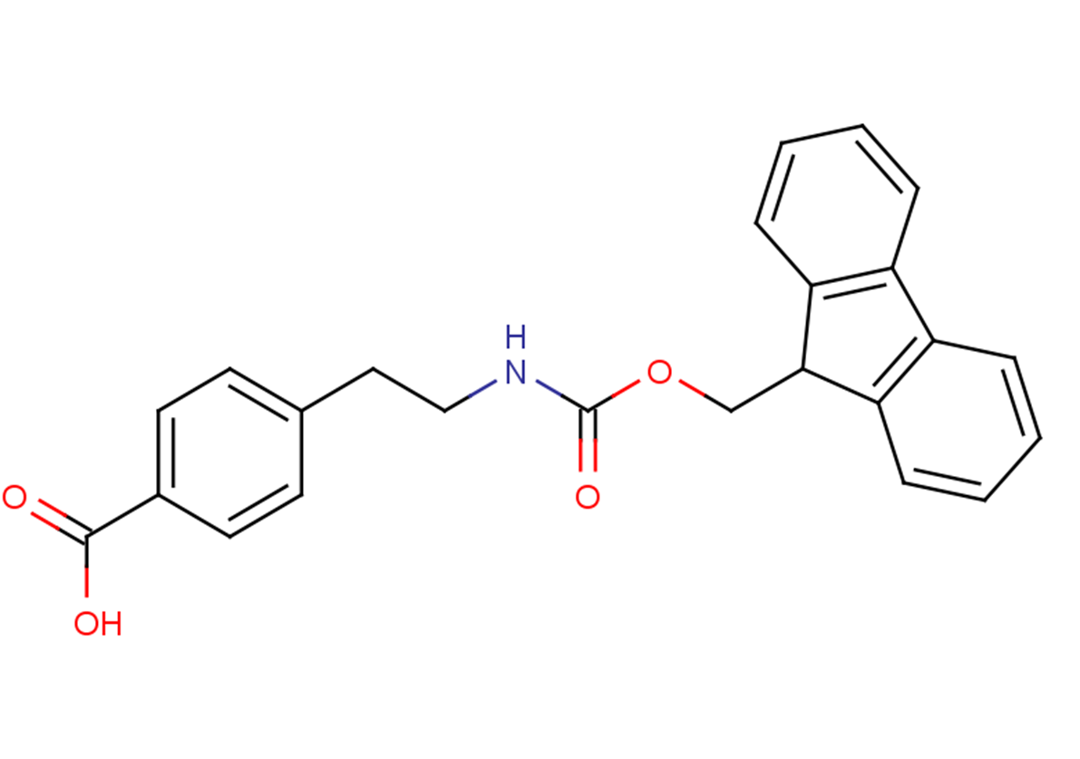 4-(2-{[(9H-fluoren-9-ylmethoxy)carbonyl]amino}ethyl)benzoic acid