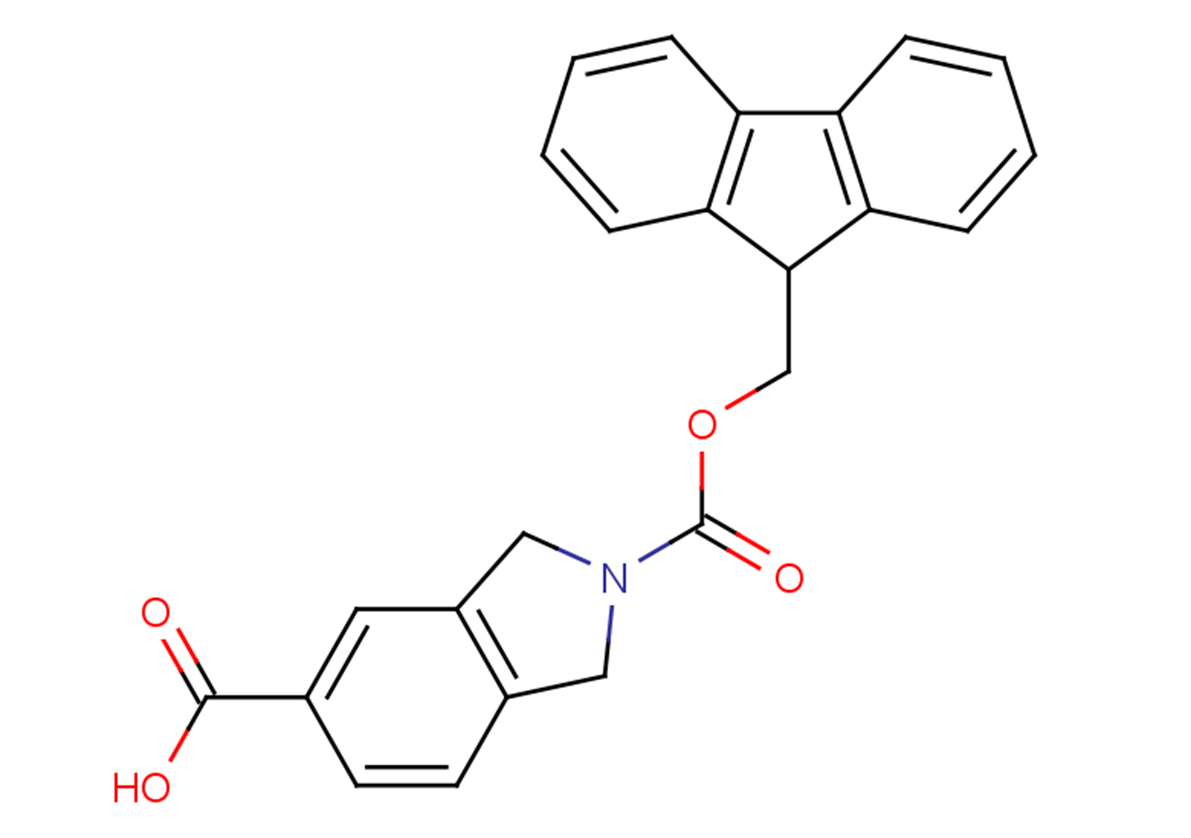 2-[(9H-fluoren-9-ylmethoxy)carbonyl]-2,3-dihydro-1H-isoindole-5-carboxylic acid