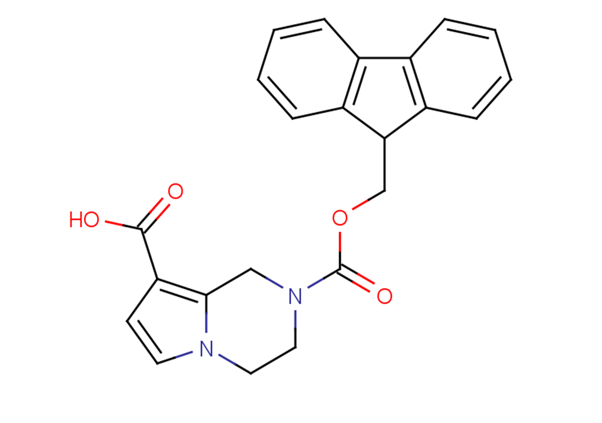 2-[(9H-fluoren-9-ylmethoxy)carbonyl]-1H,2H,3H,4H-pyrrolo[1,2-a]pyrazine-8-carboxylic acid