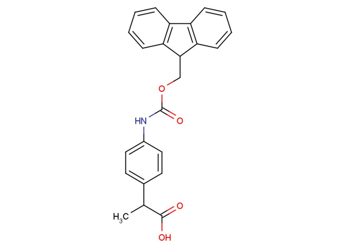 2-(4-{[(9H-fluoren-9-ylmethoxy)carbonyl]amino}phenyl)propanoic acid