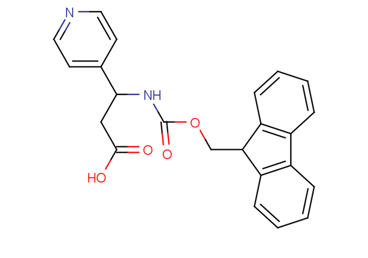 3-{[(9H-fluoren-9-ylmethoxy)carbonyl]amino}-3-(pyridin-4-yl)propanoic acid