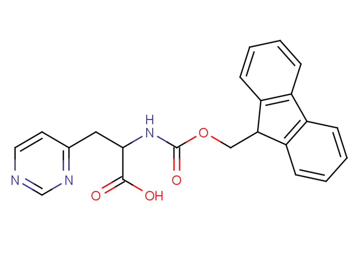2-{[(9H-fluoren-9-ylmethoxy)carbonyl]amino}-3-(pyrimidin-4-yl)propanoic acid