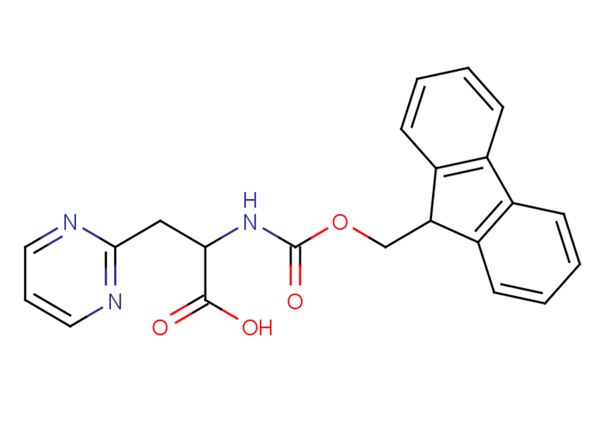 2-{[(9H-fluoren-9-ylmethoxy)carbonyl]amino}-3-(pyrimidin-2-yl)propanoic acid
