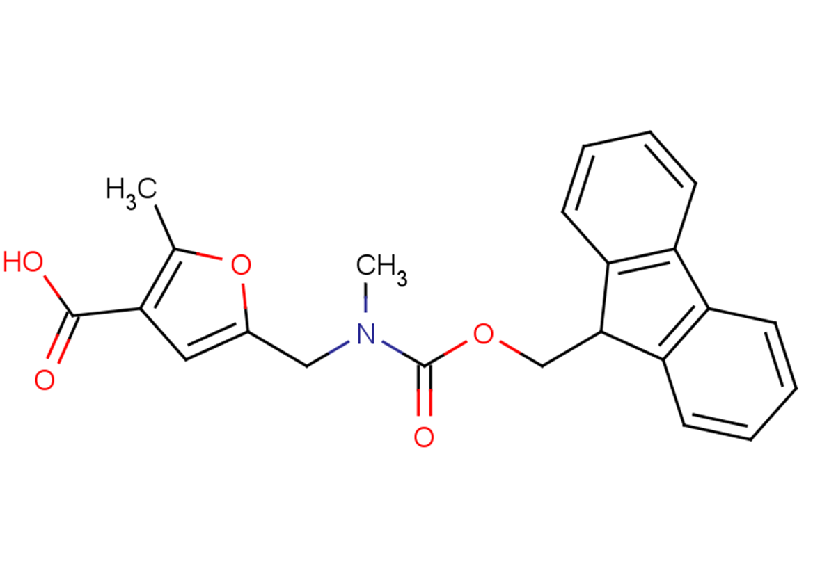 5-({[(9H-fluoren-9-ylmethoxy)carbonyl](methyl)amino}methyl)-2-methylfuran-3-carboxylic acid