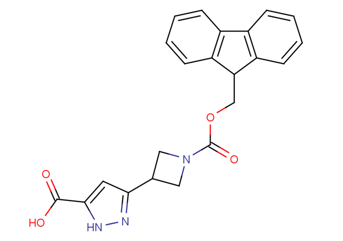 3-{1-[(9H-fluoren-9-ylmethoxy)carbonyl]azetidin-3-yl}-1H-pyrazole-5-carboxylic acid