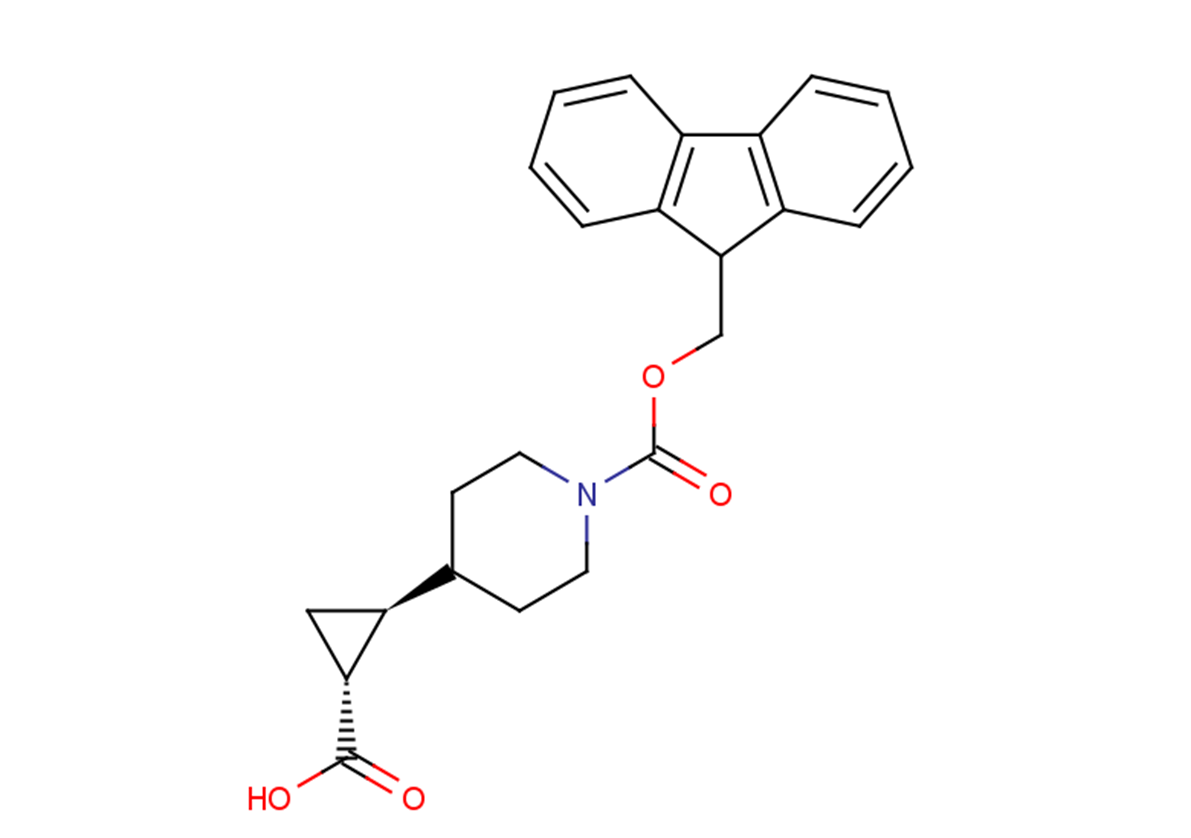 (1R,2S)-2-{1-[(9H-fluoren-9-ylmethoxy)carbonyl]piperidin-4-yl}cyclopropane-1-carboxylic acid