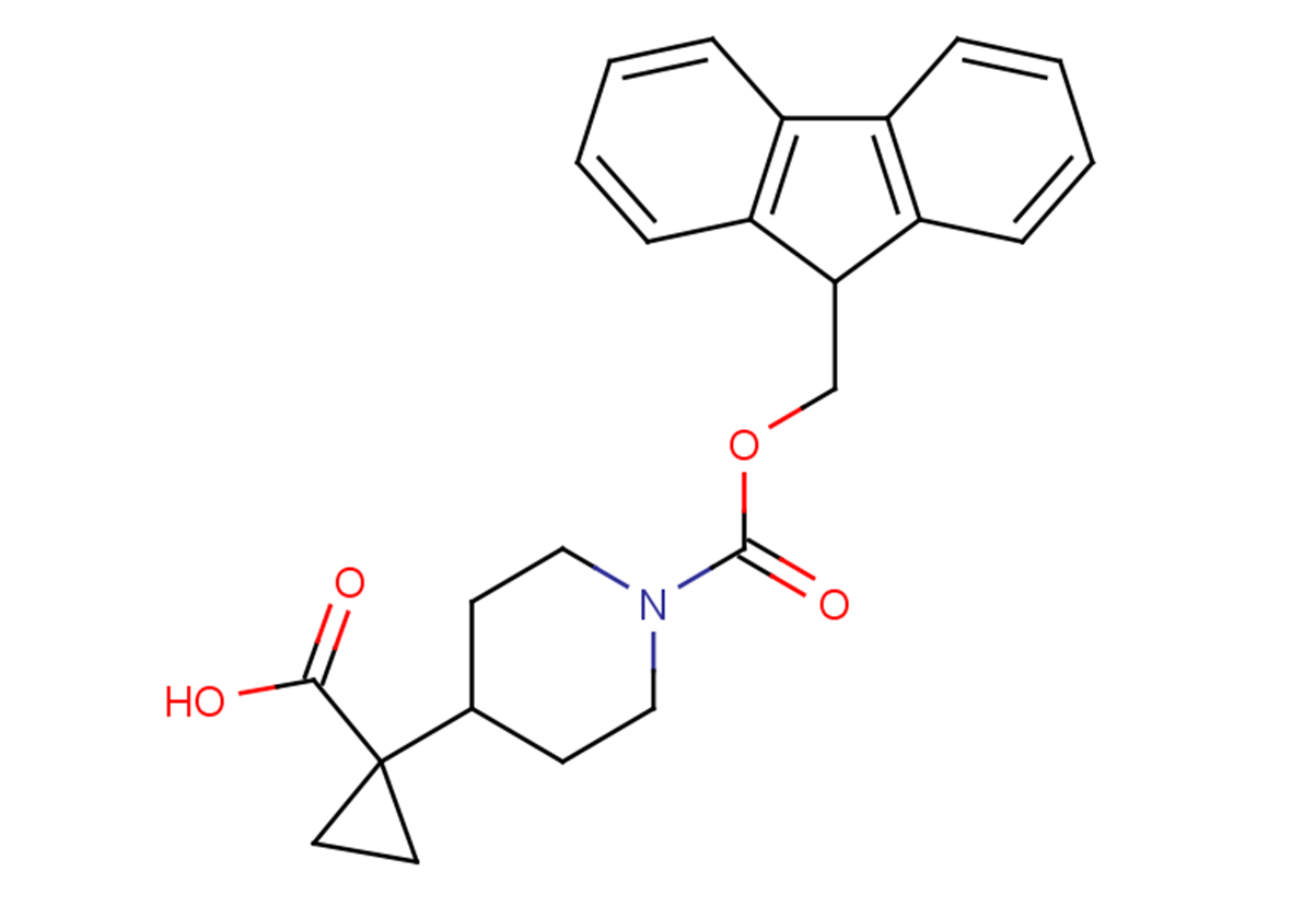 1-{1-[(9H-fluoren-9-ylmethoxy)carbonyl]piperidin-4-yl}cyclopropane-1-carboxylic acid