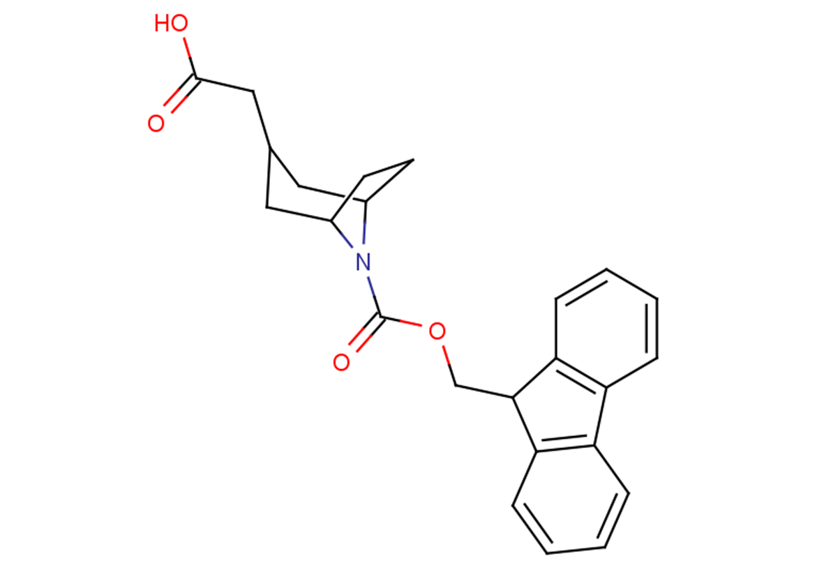 2-{8-[(9H-fluoren-9-ylmethoxy)carbonyl]-8-azabicyclo[3.2.1]octan-3-yl}acetic acid