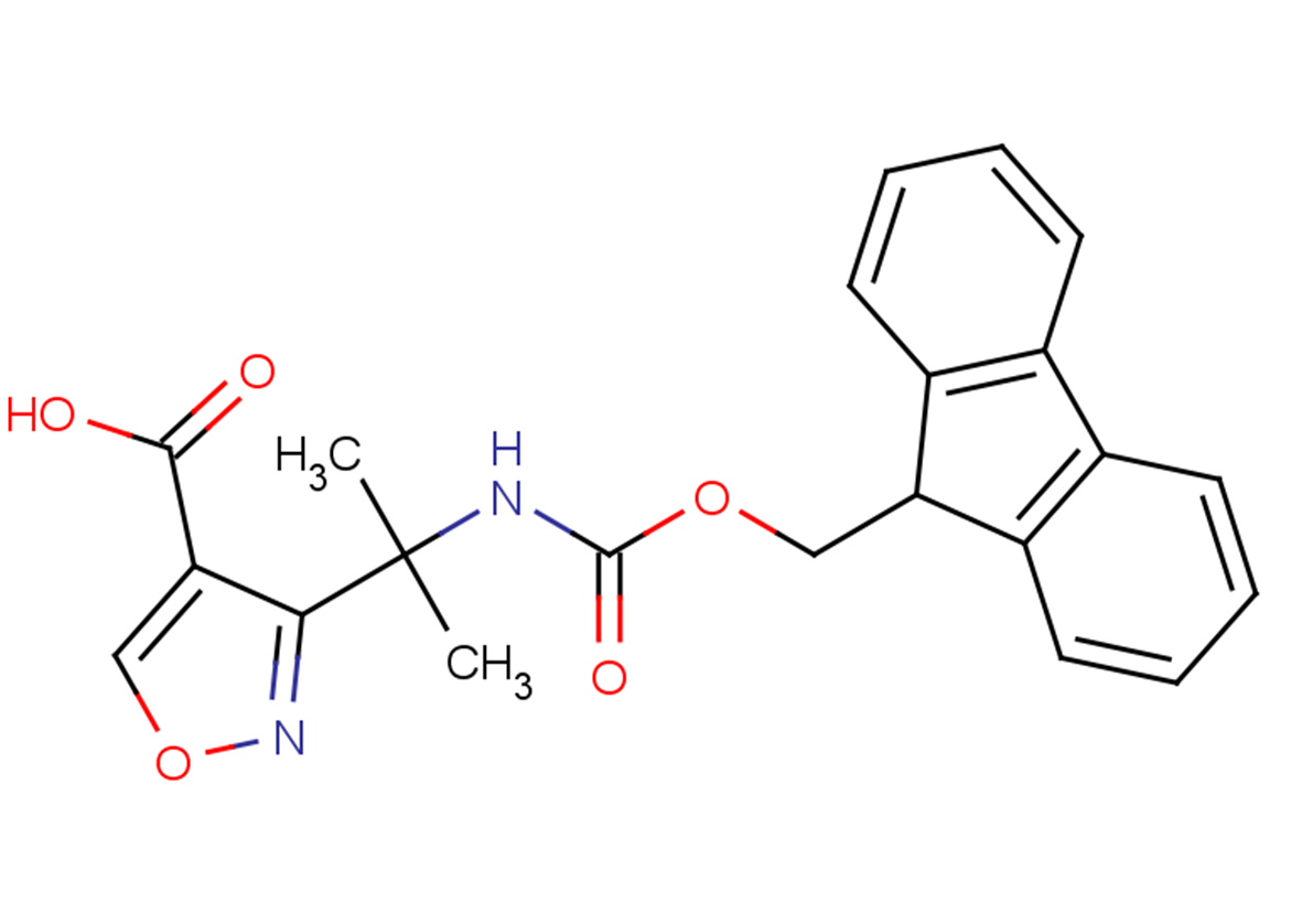 3-(2-{[(9H-fluoren-9-ylmethoxy)carbonyl]amino}propan-2-yl)-1,2-oxazole-4-carboxylic acid