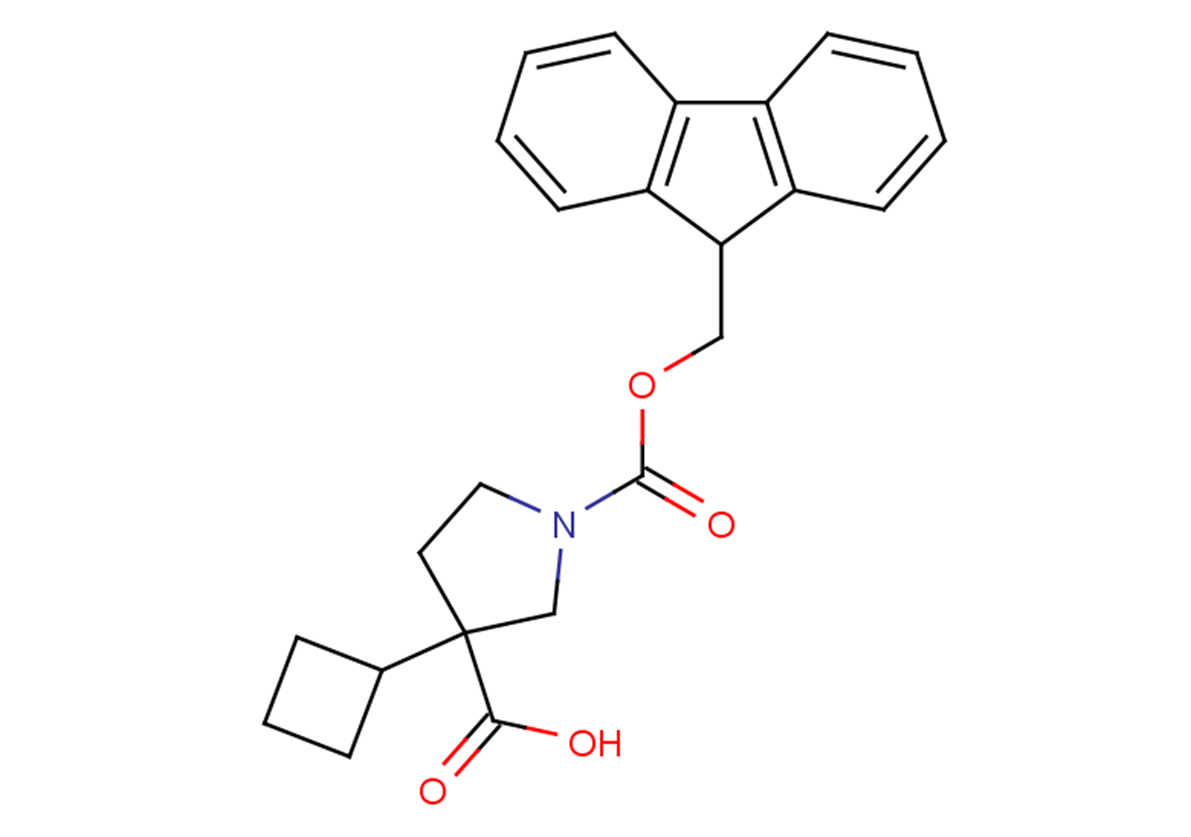 3-cyclobutyl-1-[(9H-fluoren-9-ylmethoxy)carbonyl]pyrrolidine-3-carboxylic acid