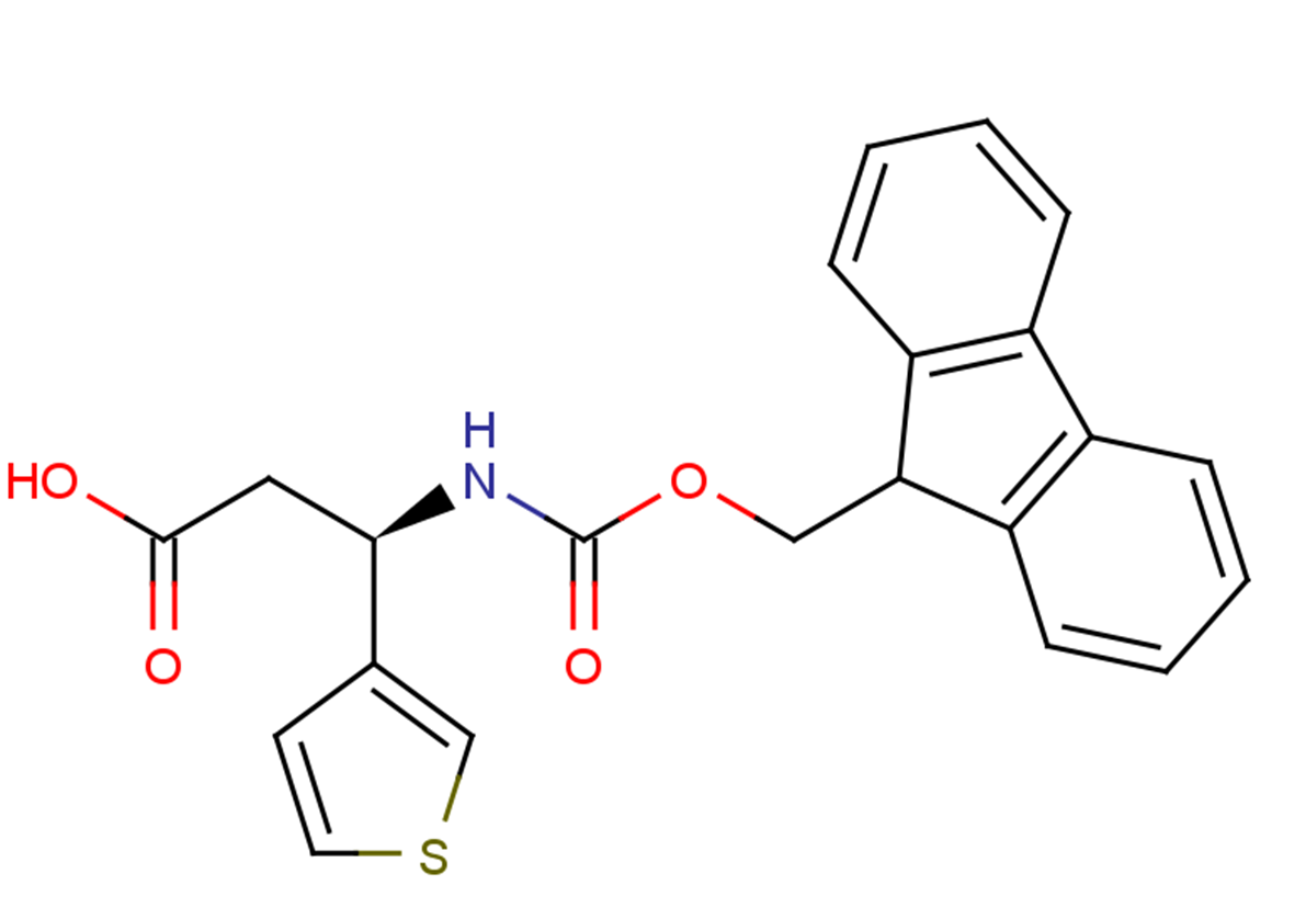 (3R)-3-{[(9H-fluoren-9-ylmethoxy)carbonyl]amino}-3-(thiophen-3-yl)propanoic acid