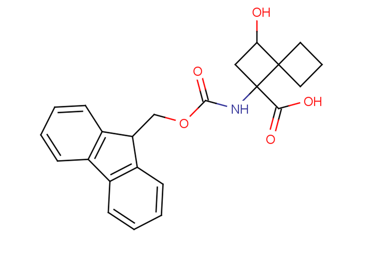 1-{[(9H-fluoren-9-ylmethoxy)carbonyl]amino}-3-hydroxyspiro[3.3]heptane-1-carboxylic acid
