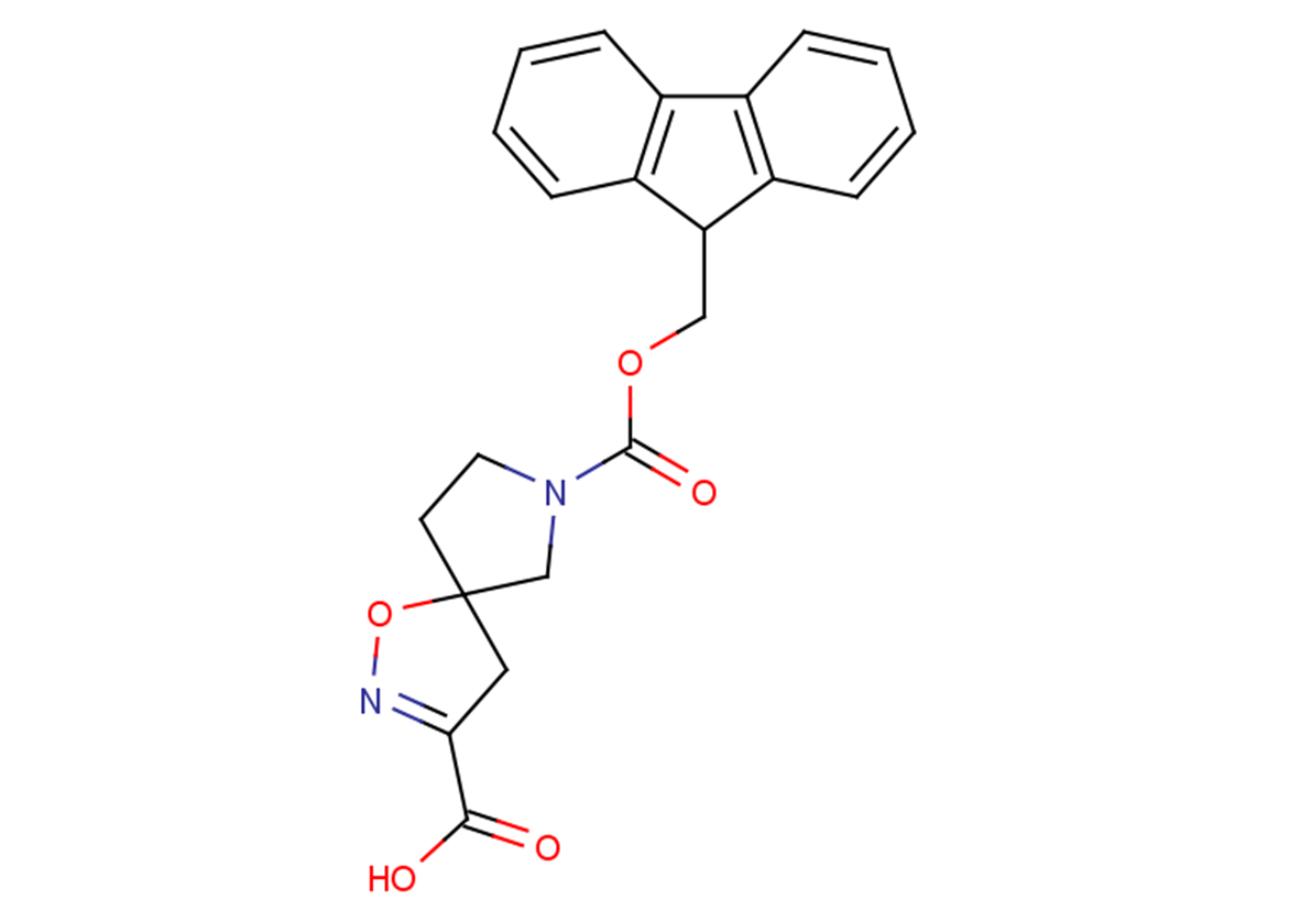 7-[(9H-fluoren-9-ylmethoxy)carbonyl]-1-oxa-2,7-diazaspiro[4.4]non-2-ene-3-carboxylic acid