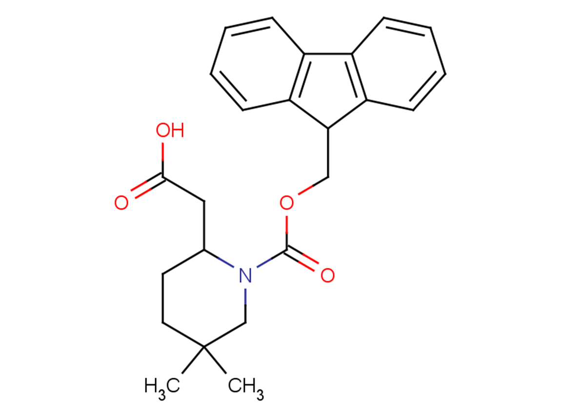 2-{1-[(9H-fluoren-9-ylmethoxy)carbonyl]-5,5-dimethylpiperidin-2-yl}acetic acid