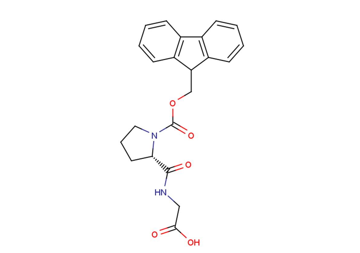 2-{[(2S)-1-[(9H-fluoren-9-ylmethoxy)carbonyl]pyrrolidin-2-yl]formamido}acetic acid
