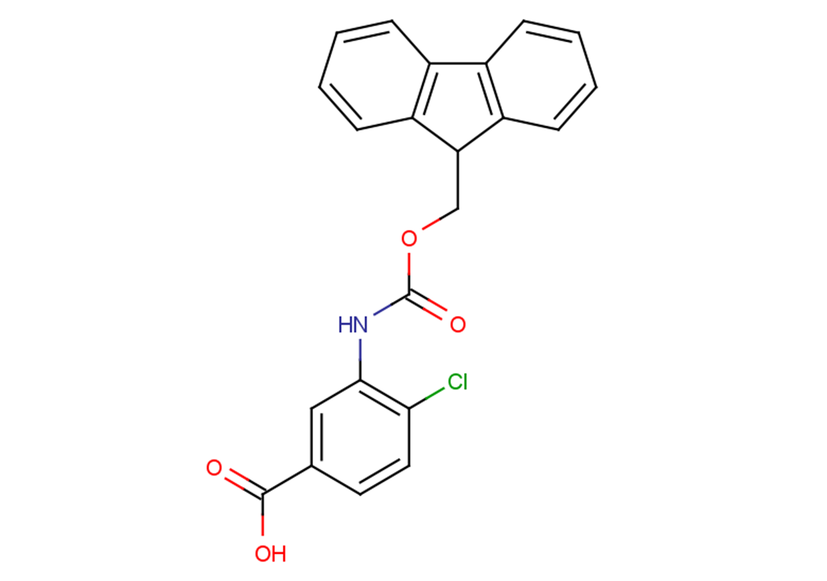 4-chloro-3-{[(9H-fluoren-9-ylmethoxy)carbonyl]amino}benzoic acid