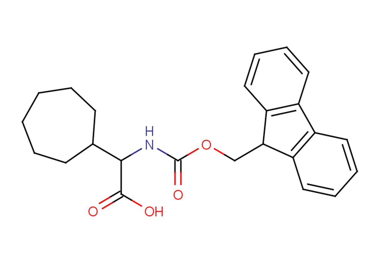 2-cycloheptyl-2-{[(9H-fluoren-9-ylmethoxy)carbonyl]amino}acetic acid