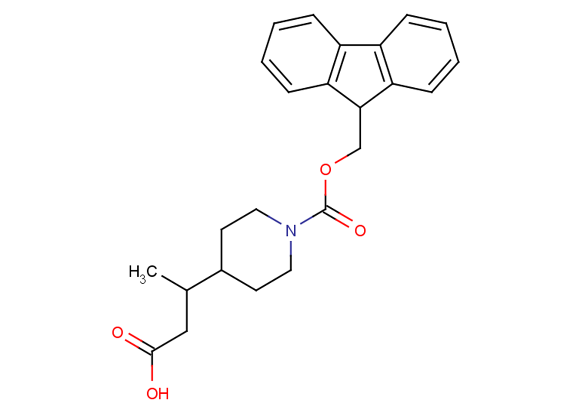 3-{1-[(9H-fluoren-9-ylmethoxy)carbonyl]piperidin-4-yl}butanoic acid