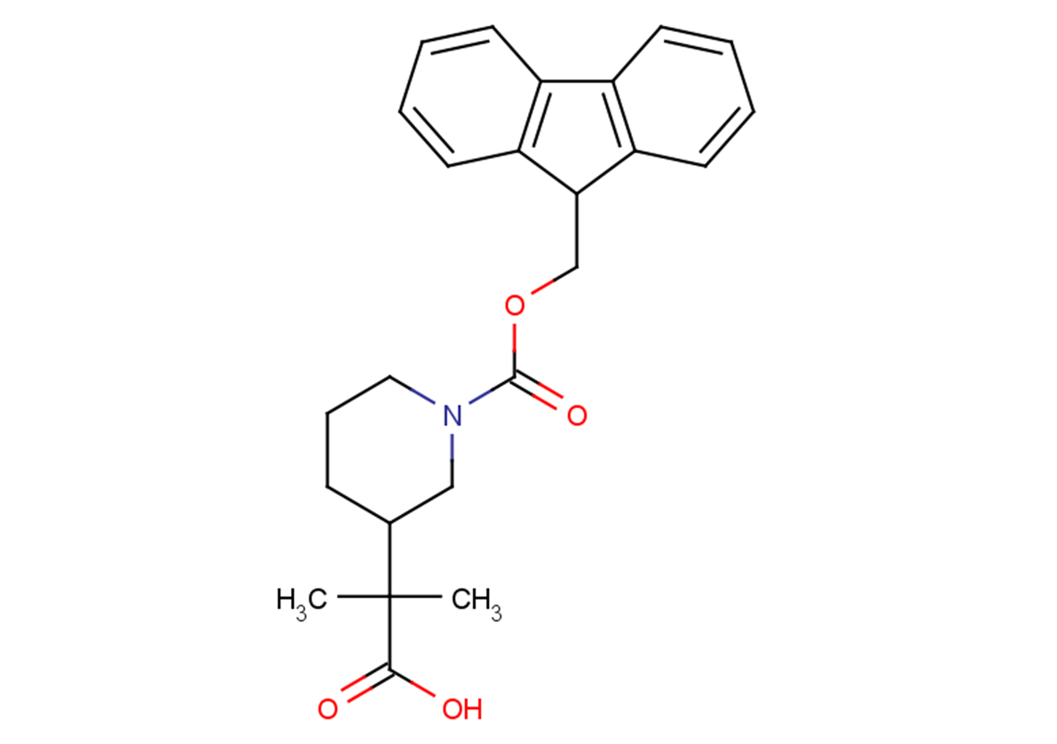 2-{1-[(9H-fluoren-9-ylmethoxy)carbonyl]piperidin-3-yl}-2-methylpropanoic acid