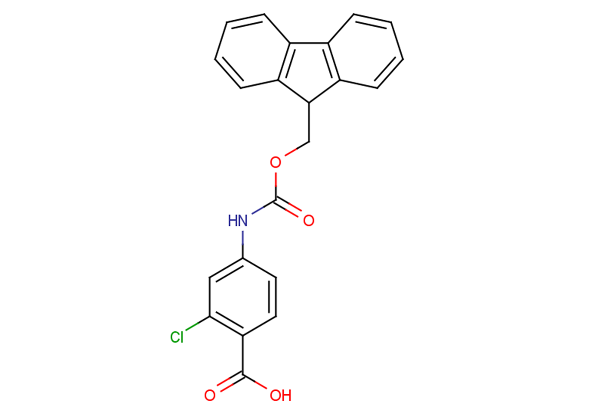 2-chloro-4-{[(9H-fluoren-9-ylmethoxy)carbonyl]amino}benzoic acid