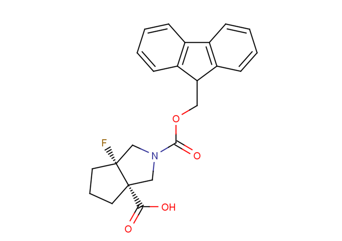 (3aR,6aS)-2-[(9H-fluoren-9-ylmethoxy)carbonyl]-6a-fluoro-octahydrocyclopenta[c]pyrrole-3a-carboxylic acid