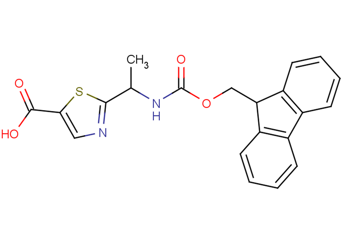 2-(1-{[(9H-fluoren-9-ylmethoxy)carbonyl]amino}ethyl)-1,3-thiazole-5-carboxylic acid