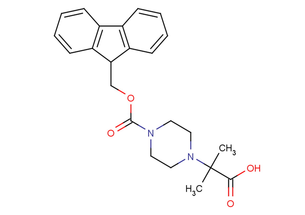 2-{4-[(9H-fluoren-9-ylmethoxy)carbonyl]piperazin-1-yl}-2-methylpropanoic acid