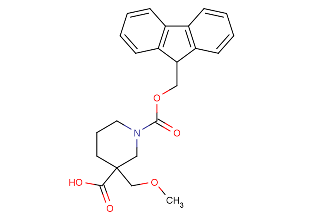 1-[(9H-fluoren-9-ylmethoxy)carbonyl]-3-(methoxymethyl)piperidine-3-carboxylic acid