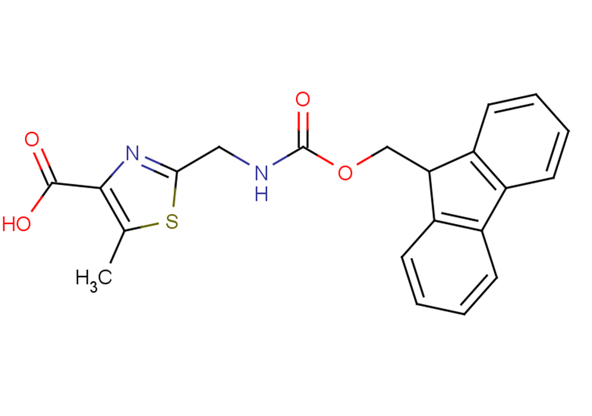 2-({[(9H-fluoren-9-ylmethoxy)carbonyl]amino}methyl)-5-methyl-1,3-thiazole-4-carboxylic acid