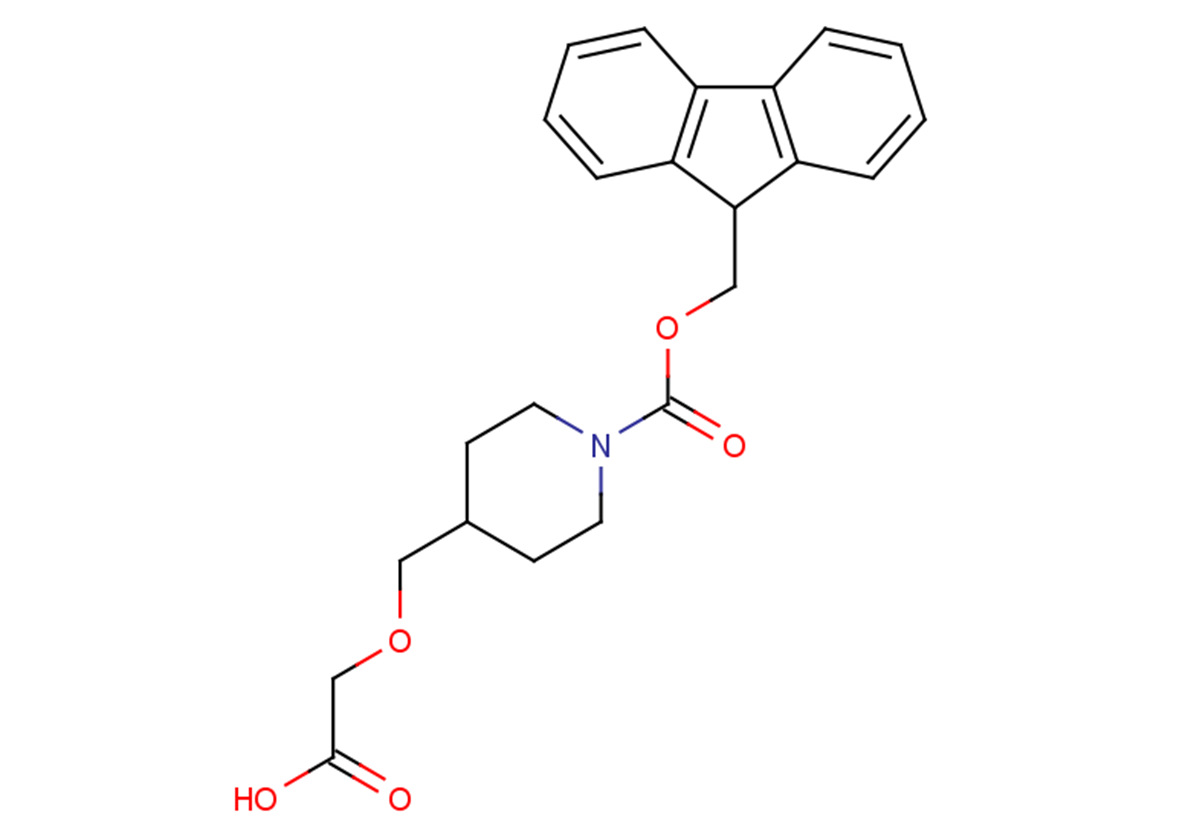 2-({1-[(9H-fluoren-9-ylmethoxy)carbonyl]piperidin-4-yl}methoxy)acetic acid