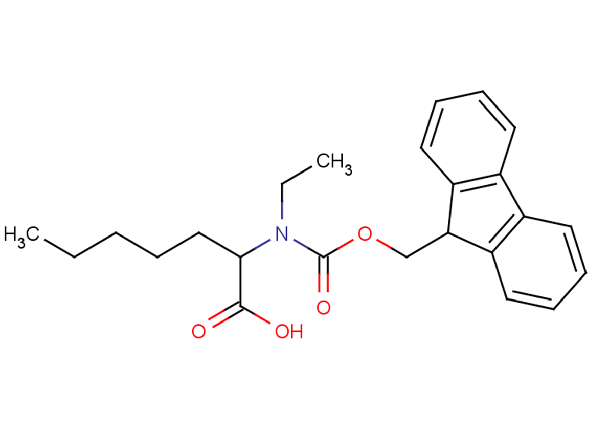 2-{ethyl[(9H-fluoren-9-ylmethoxy)carbonyl]amino}heptanoic acid