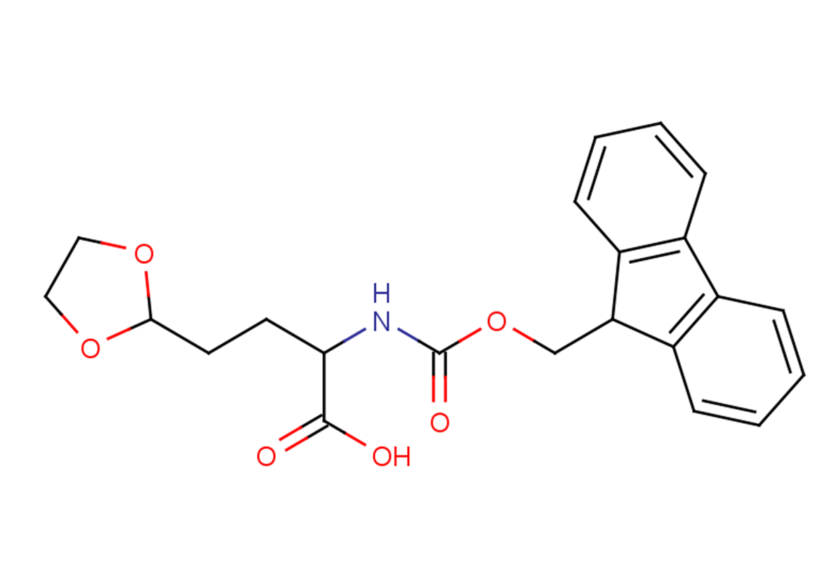 4-(1,3-dioxolan-2-yl)-2-{[(9H-fluoren-9-ylmethoxy)carbonyl]amino}butanoic acid