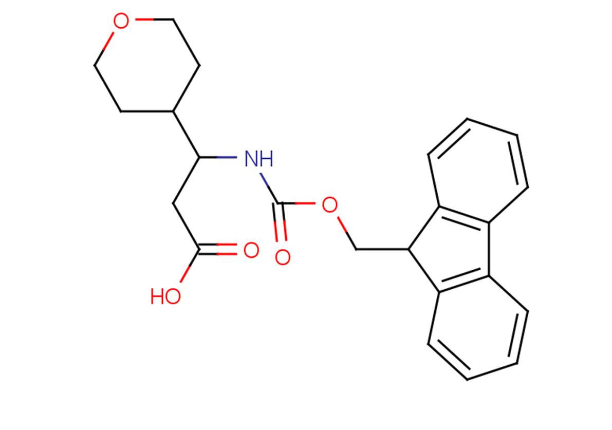 3-{[(9H-fluoren-9-ylmethoxy)carbonyl]amino}-3-(oxan-4-yl)propanoic acid