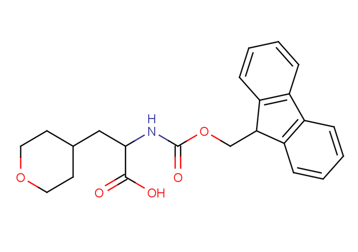 2-{[(9H-fluoren-9-ylmethoxy)carbonyl]amino}-3-(oxan-4-yl)propanoic acid