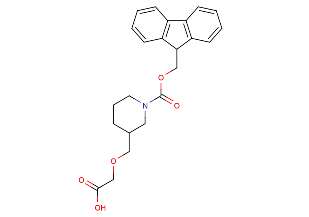 2-({1-[(9H-fluoren-9-ylmethoxy)carbonyl]piperidin-3-yl}methoxy)acetic acid
