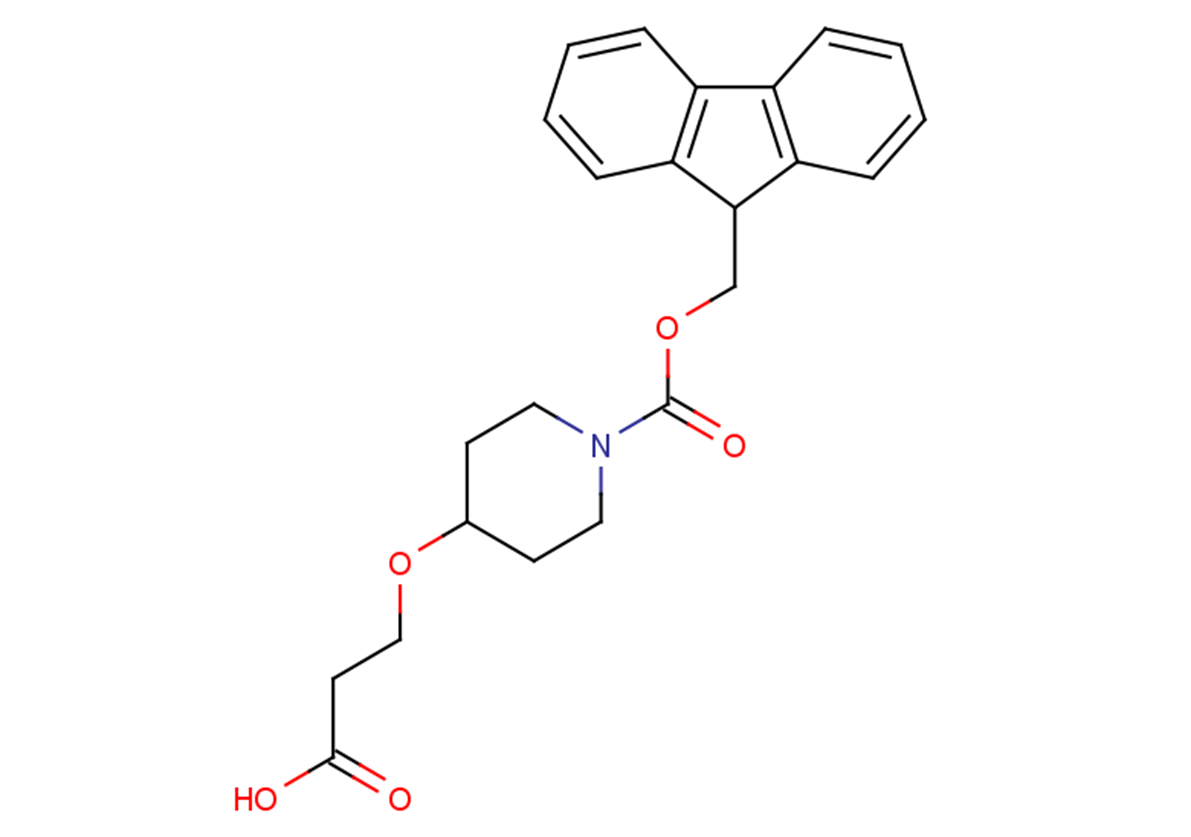 3-({1-[(9H-fluoren-9-ylmethoxy)carbonyl]piperidin-4-yl}oxy)propanoic acid