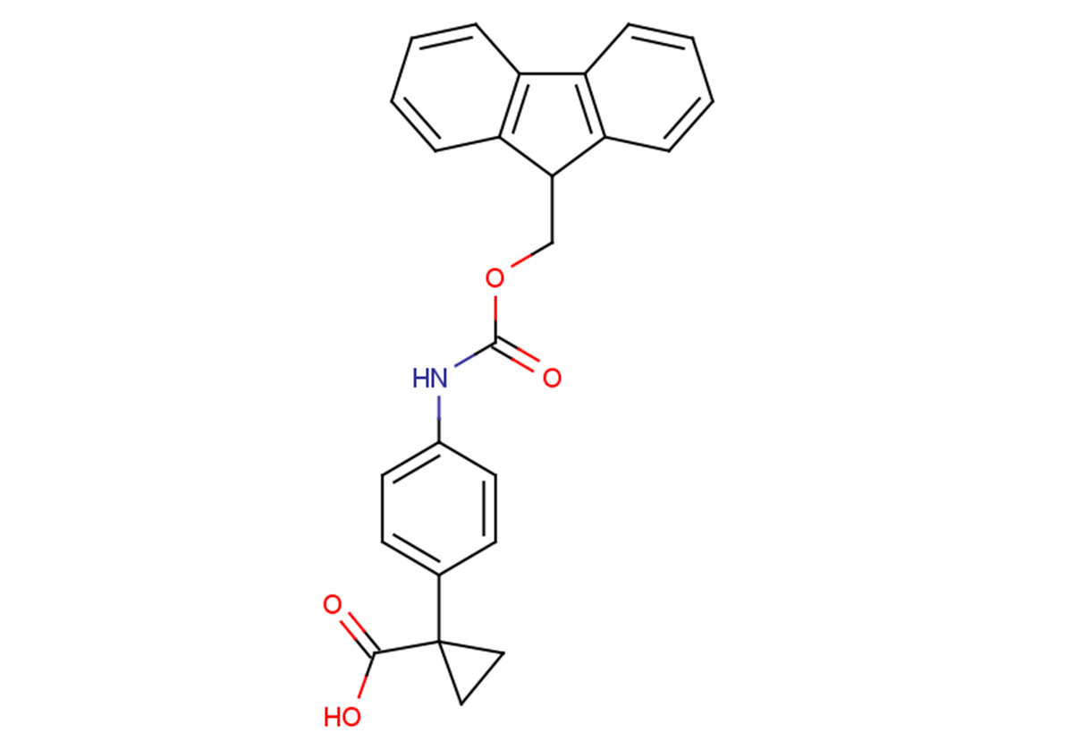 1-(4-{[(9H-fluoren-9-ylmethoxy)carbonyl]amino}phenyl)cyclopropane-1-carboxylic acid