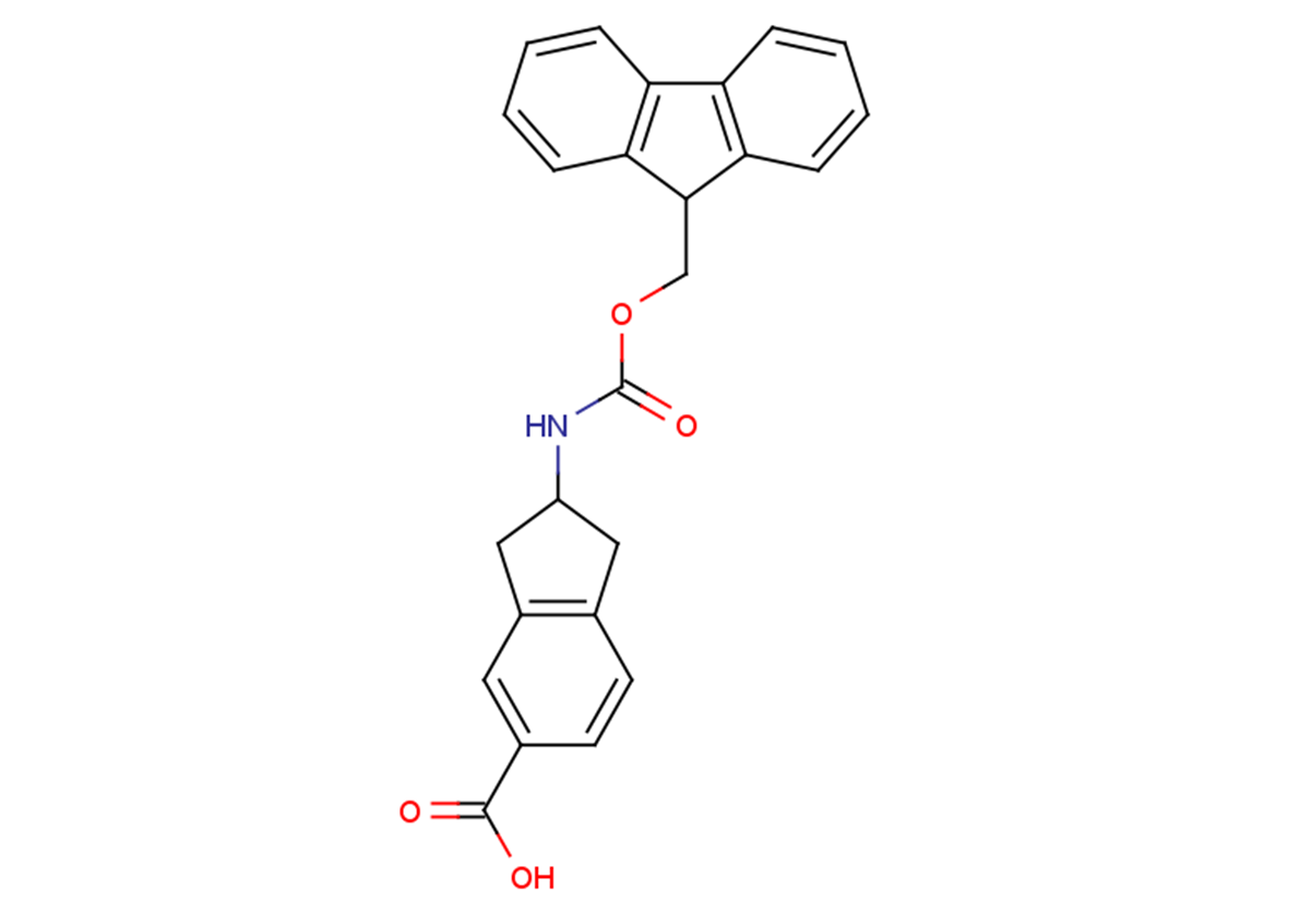 2-{[(9H-fluoren-9-ylmethoxy)carbonyl]amino}-2,3-dihydro-1H-indene-5-carboxylic acid